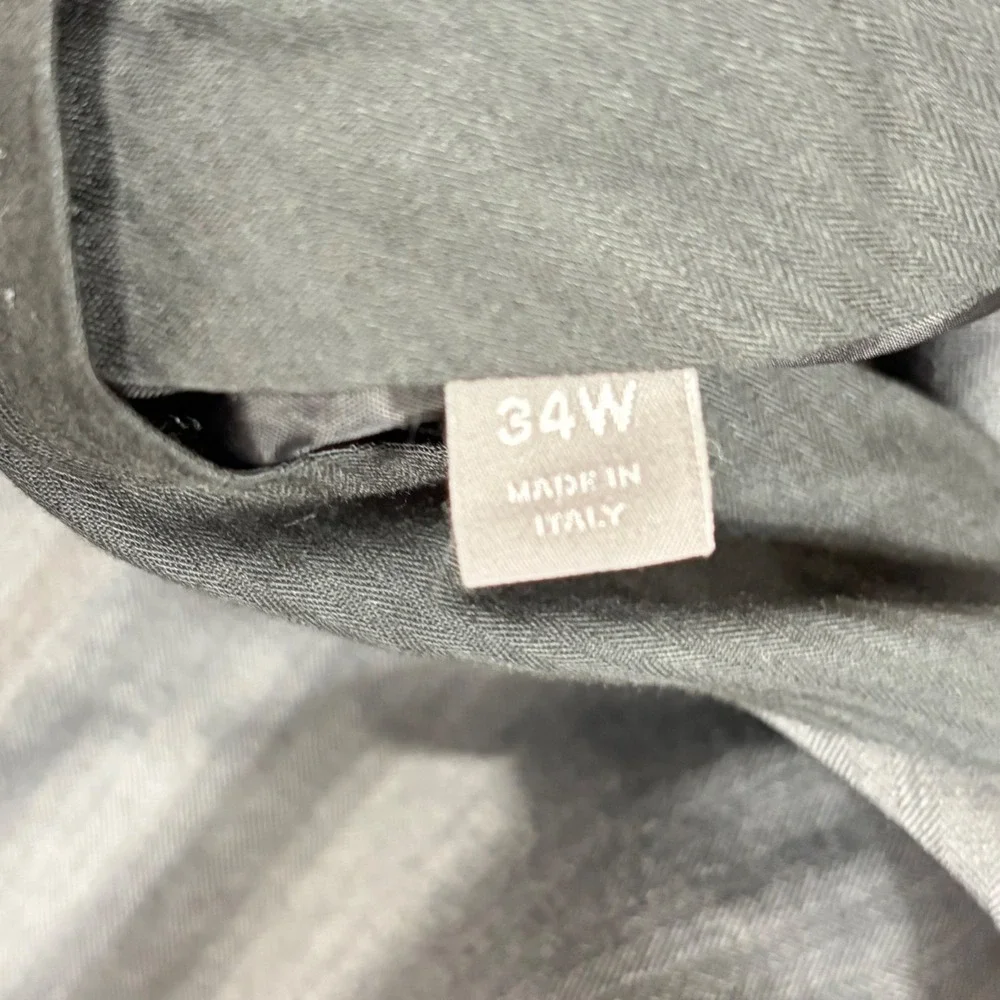 Daniel Cremieux Loro Piana Super 170s Wool Suit Mens Grey Italy 40R 35x29
